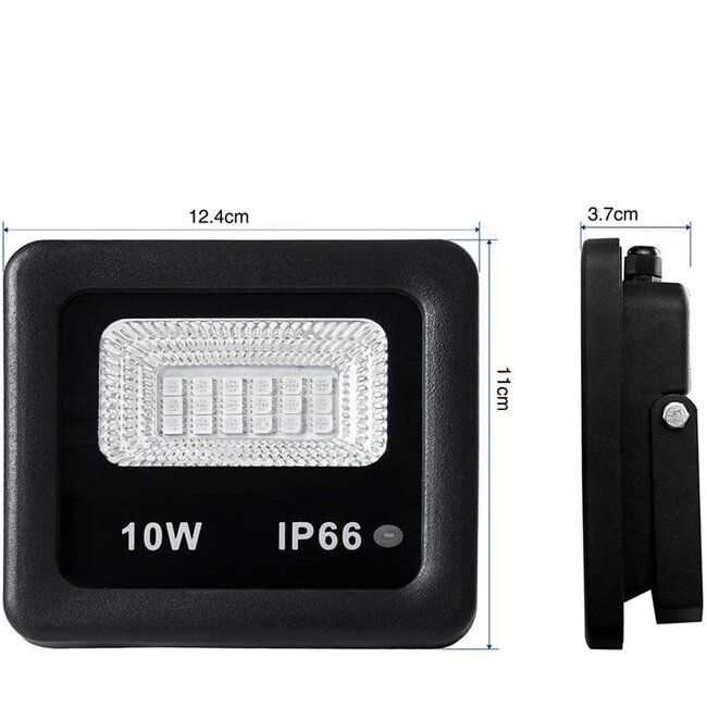 LED Bouwlamp RGB - 10 Watt - Utra Dun