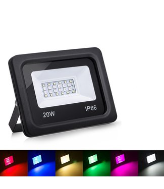 LED Bouwlamp RGB - 20 Watt - Ultra Dun