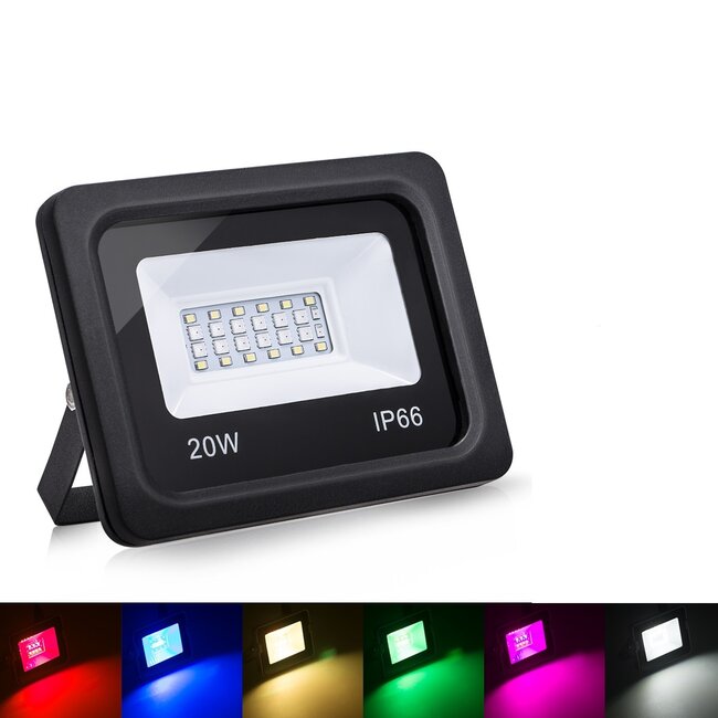 LED Bouwlamp RGB - 20 Watt - Ultra Dun