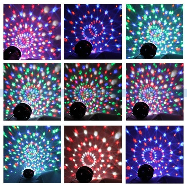 LED Discolamp Magic Jelly - DJ Ball - 18 Watt