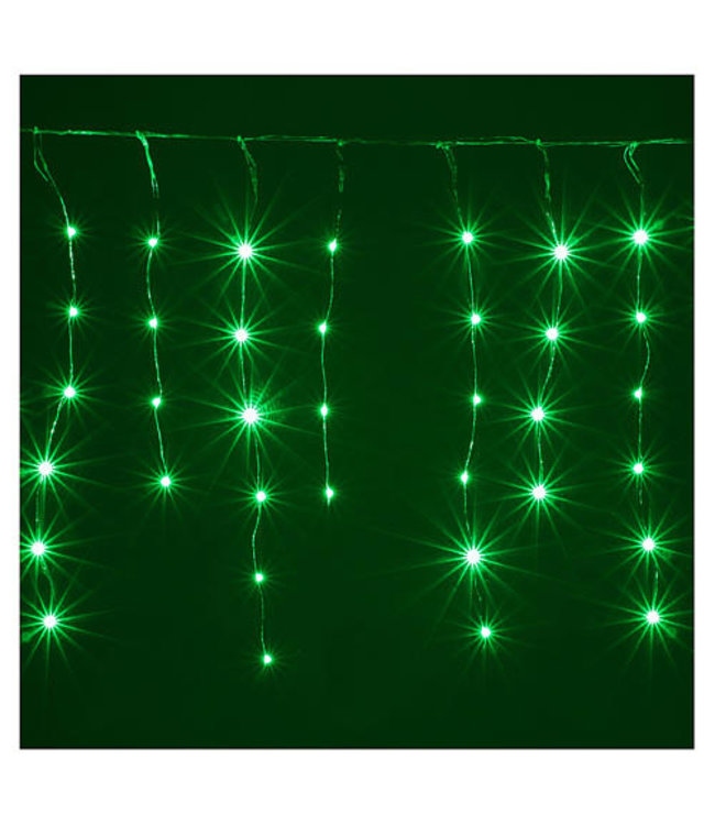Kerst Gordijn 4 Meter - Groen