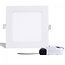 LED Paneel Vierkant Inbouw - 6 Watt - Warm Wit