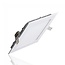 LED Paneel Vierkant Inbouw - 6 Watt - Warm Wit