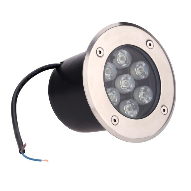 LED Grondspot  Warm Wit - 7 Watt - Inbouw - 230 Volt