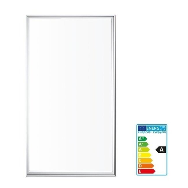 LED Paneel  Inbouw 120 x 60 cm - 72 Watt - Puur Wit