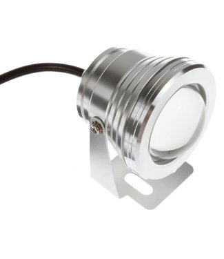 LED Bouwlamp Puur Wit - 10 Watt - Rond - 12 Volt