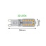 G9 LED Lamp - 5 Watt - 230 Volt - Warm Wit