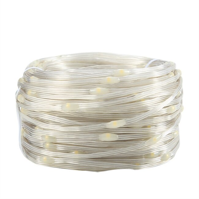 Lichtsnoer Kerstverlichting - 10 Meter - Warm Wit - Voor Buiten