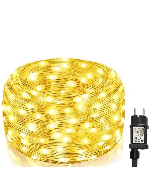 Lichtsnoer Kerstverlichting - 20 Meter - Warm Wit - Voor Buiten