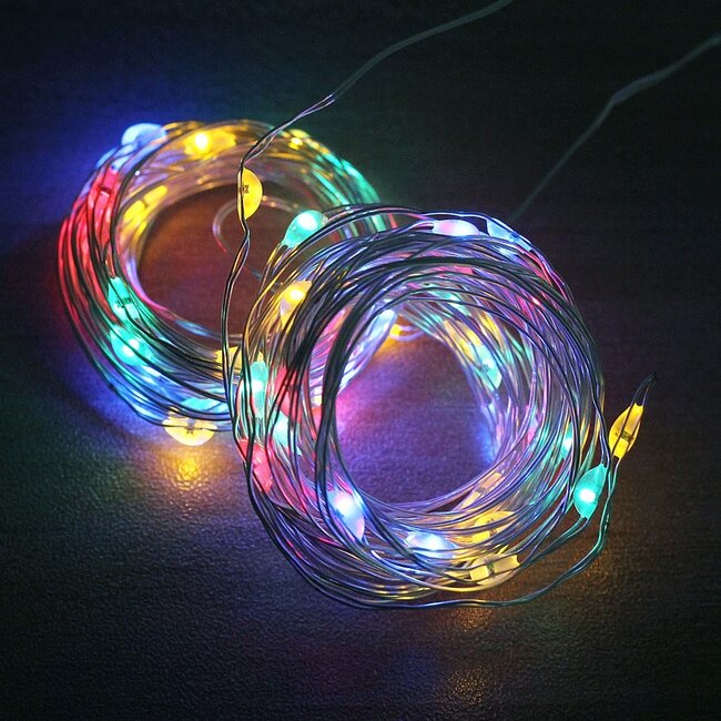 Kerst Gordijn 3 x 1 Meter - USB - RGB - Voor Buiten