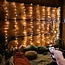 Kerst Gordijn 3 x 2 Meter - USB - Warm Wit - Voor Buiten
