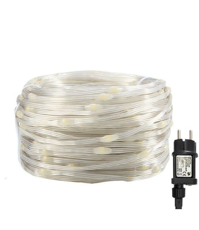 Lichtsnoer Kerstverlichting 50 Meter Rood Voor Buiten Ledtohave