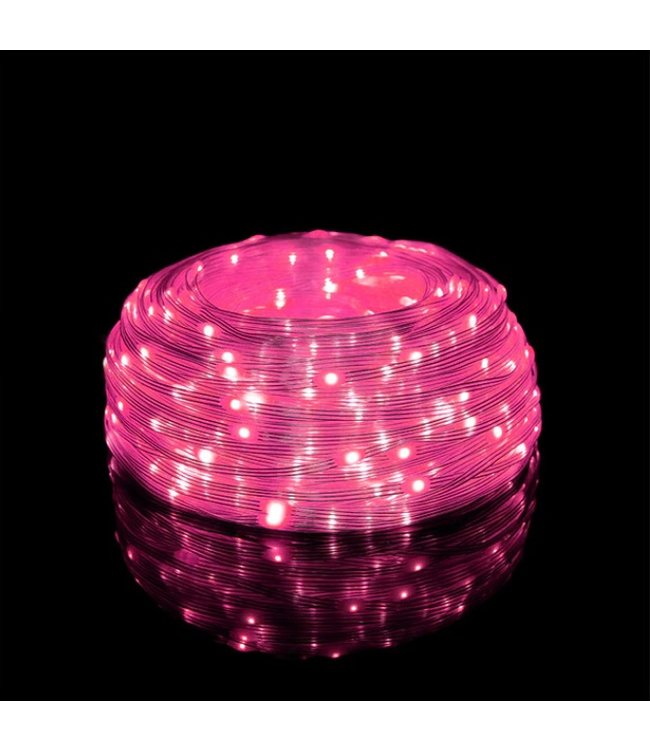 Lichtsnoer Kerstverlichting 100 Meter Roze Voor Buiten Ledtohave