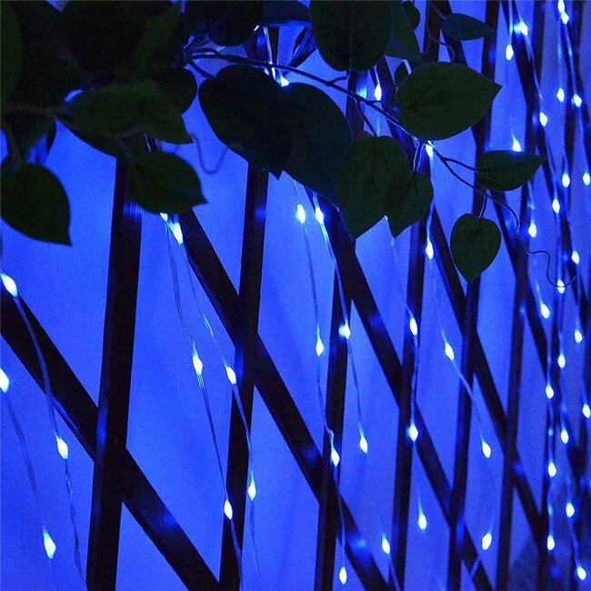 Lichtsnoer Kerstverlichting - 100 Meter - Blauw - Voor Buiten
