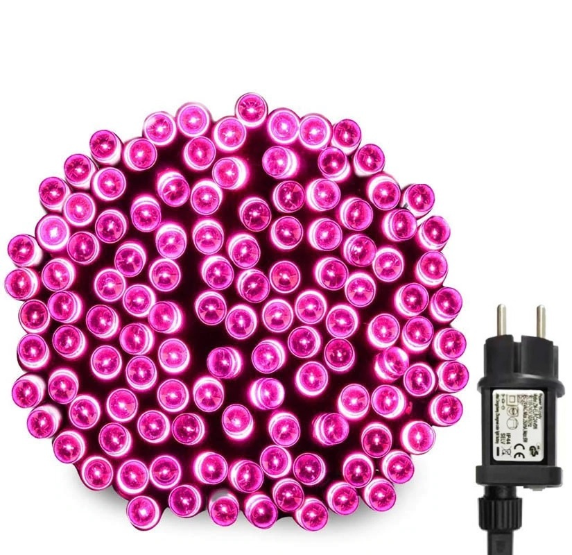 LED lichtslang plat 50 meter Groen licht incl. aansluitsnoer