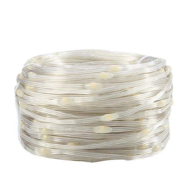 Lichtsnoer Kerstverlichting - 100 Meter - Warm Wit - Voor Buiten