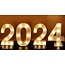 Lichtgevende Cijfers 2024 - Wit - LED