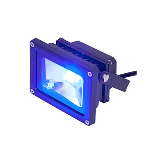 LED Bouwlamp Blauw  - 10 Watt