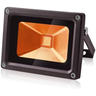 LED Bouwlamp / Schijnwerper  - Oranje Verlichting