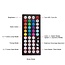 Gekleurde RGB TL Lamp met Afstandsbediening - 120 cm - Met Armatuur