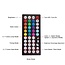 Gekleurde RGB TL Lamp met Afstandsbediening - 120 cm - T8