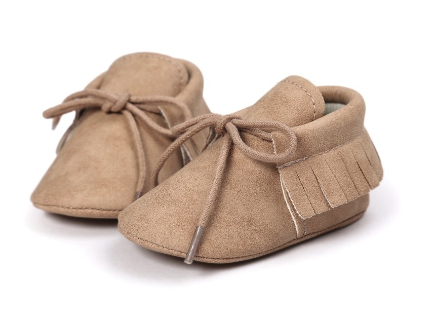 Mocassins Leather Beige | Baby - This Cuteness