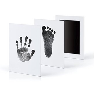 This Cuteness Baby Hand- en Voetafdruk Inkt Set Zwart