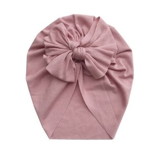 This Cuteness Turban Single Knot Old Pink