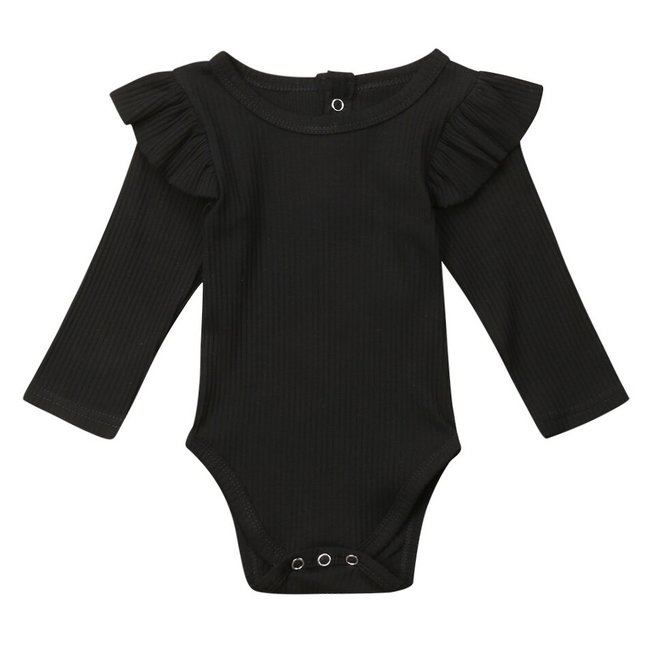 Long sleeve sales ruffle onesie