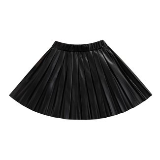 This Cuteness Leatherlook Rok Black