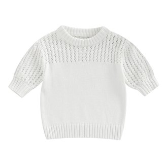 This Cuteness Sweater Veerle White