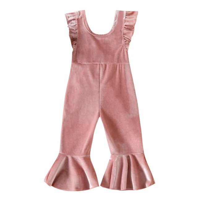 Jumpsuit Velvet Pink