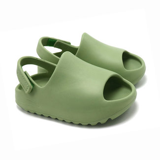 This Cuteness Yeez Sandals Green