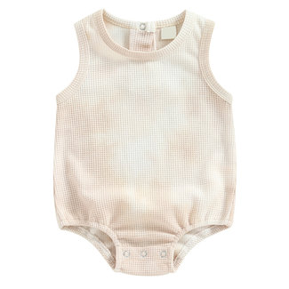 This Cuteness Romper Washed Beige