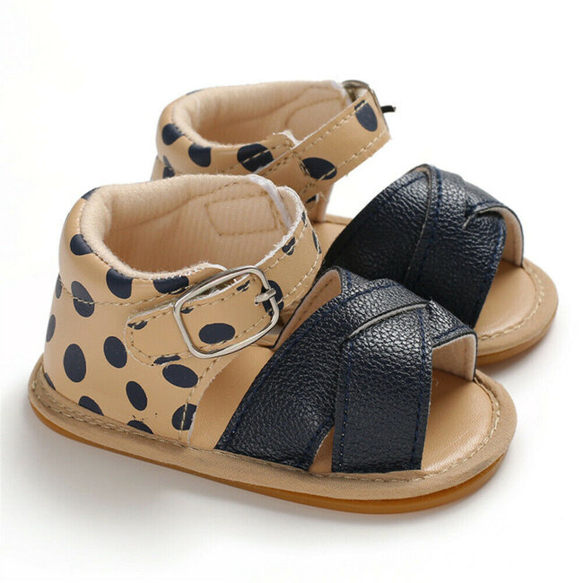 Sandals Dark Dots