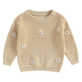 This Cuteness Sweater Madelief Beige