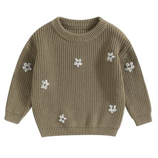 This Cuteness Sweater Madelief Khaki