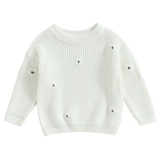 This Cuteness Sweater Madelief White