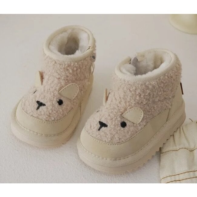 Snowboots Teddy Beige