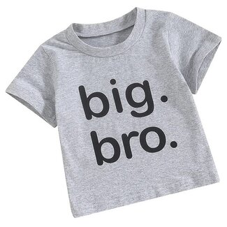 This Cuteness T-Shirt Big Bro Grey