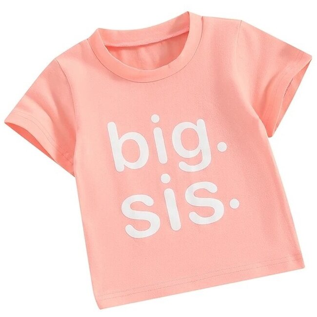 T-Shirt Big Sis Pink