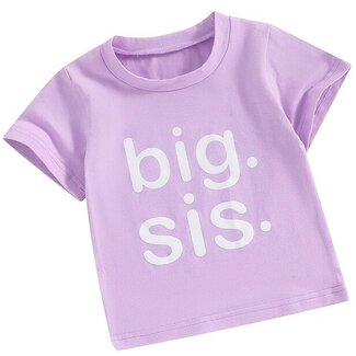 This Cuteness T-Shirt Big Sis Purple
