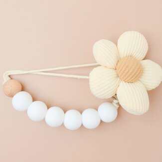 This Cuteness Speenkoord Flower Beige