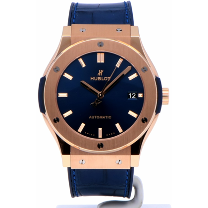 Horloge Classic Fusion 45mm King Gold Blue