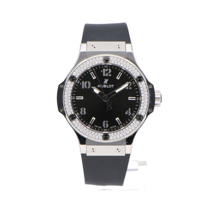 Hublot Big Bang 38mm Steel Diamonds