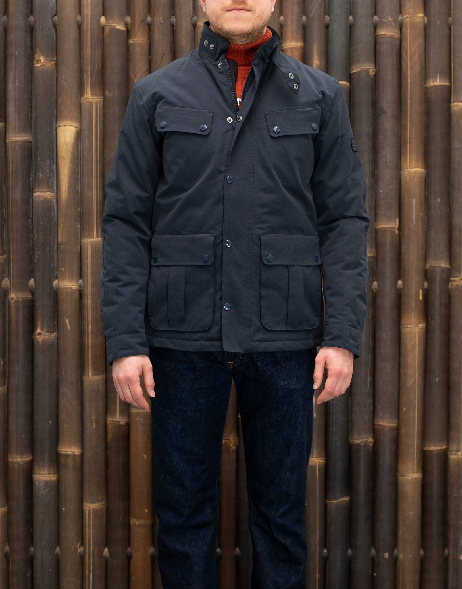 barbour duke navy