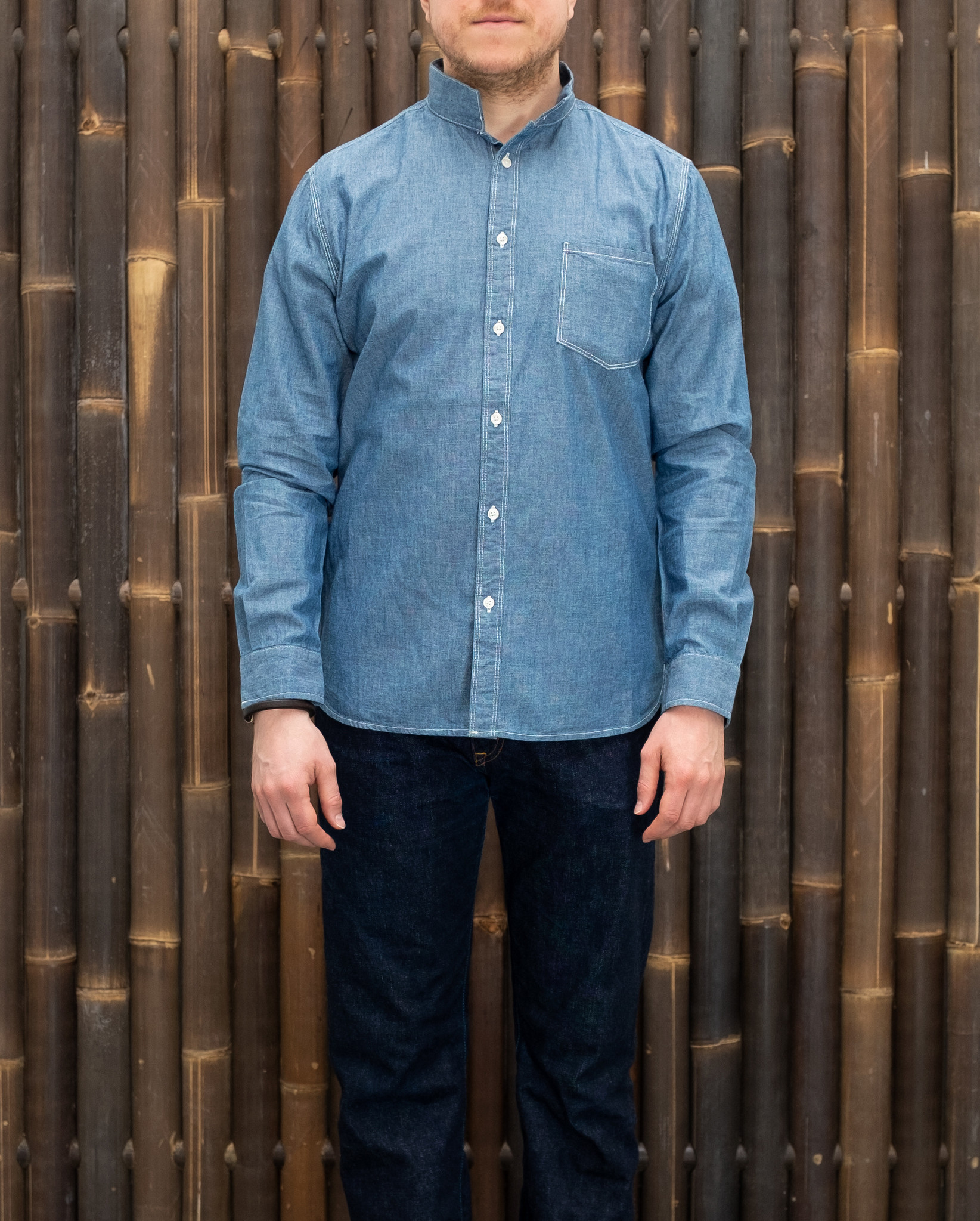 barbour chambray shirt