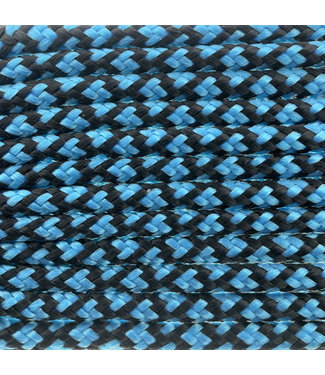 123Paracord Paracord 100 typ I Dunkel Cyan Diamond