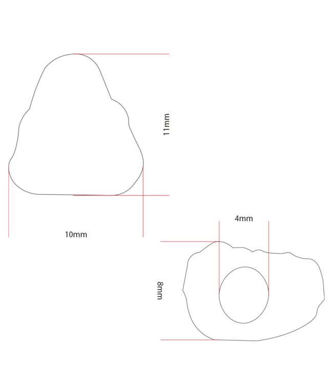 Perle sitzender Buddha