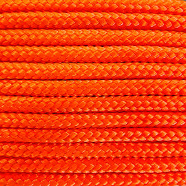 123Paracord Paracord 100 typ I Orange Neon